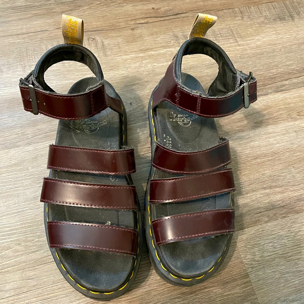 Doc Marten vegan Blaire platform sandals size 7
